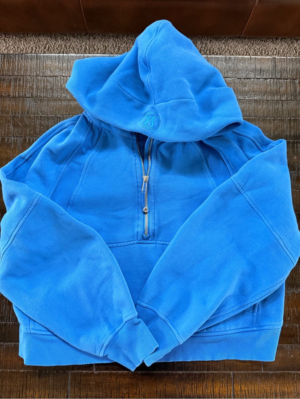 Lululemon cropped scuba pullover